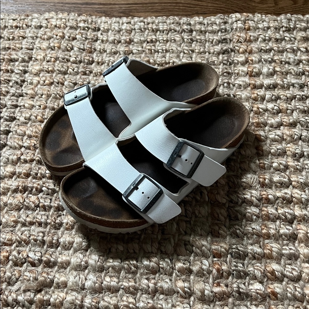 Birkenstock White Sandals